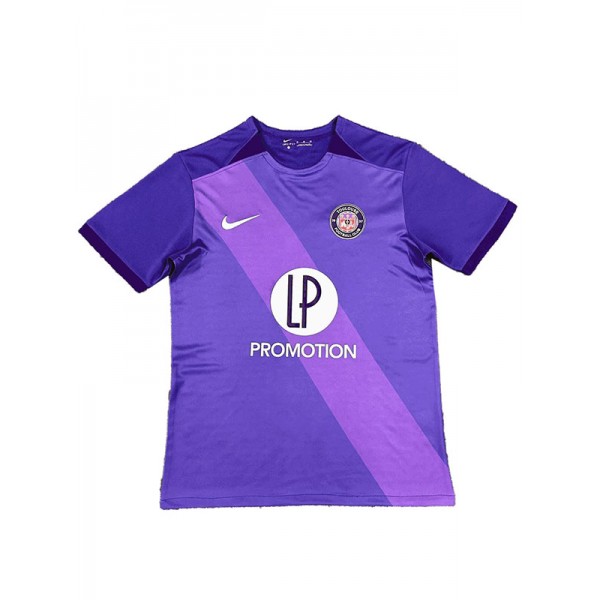 Toulouse maglia da trasferta uniforme da calcio seconda maglia da calcio sportiva da uomo top shirt 2024-2025